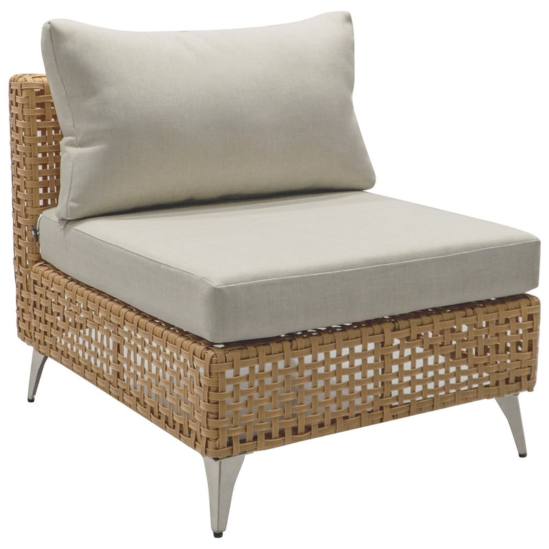 K&K 8-Piece Patio Furniture Set with Fire Pit Table