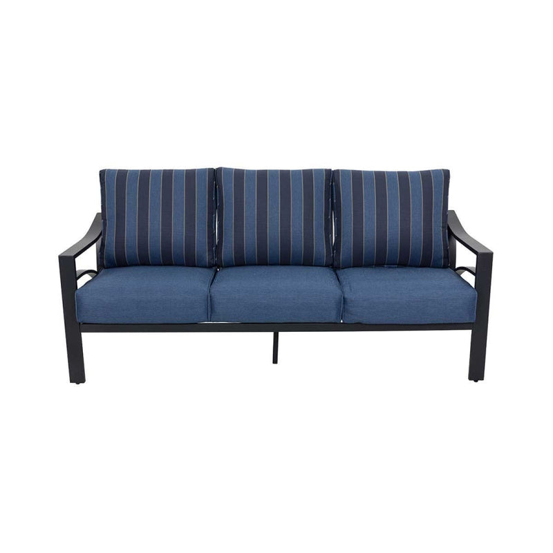 Jarvis 2-Piece Aluminum Sofa Set with Coffee Table