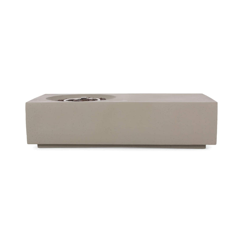 Alora Premium 56-Inch Modern 50K BTU MGO Fire Pit Coffee Table (SAK17643)