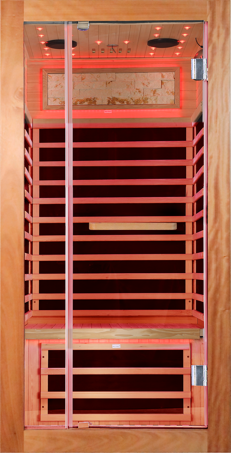 Single-person sauna room