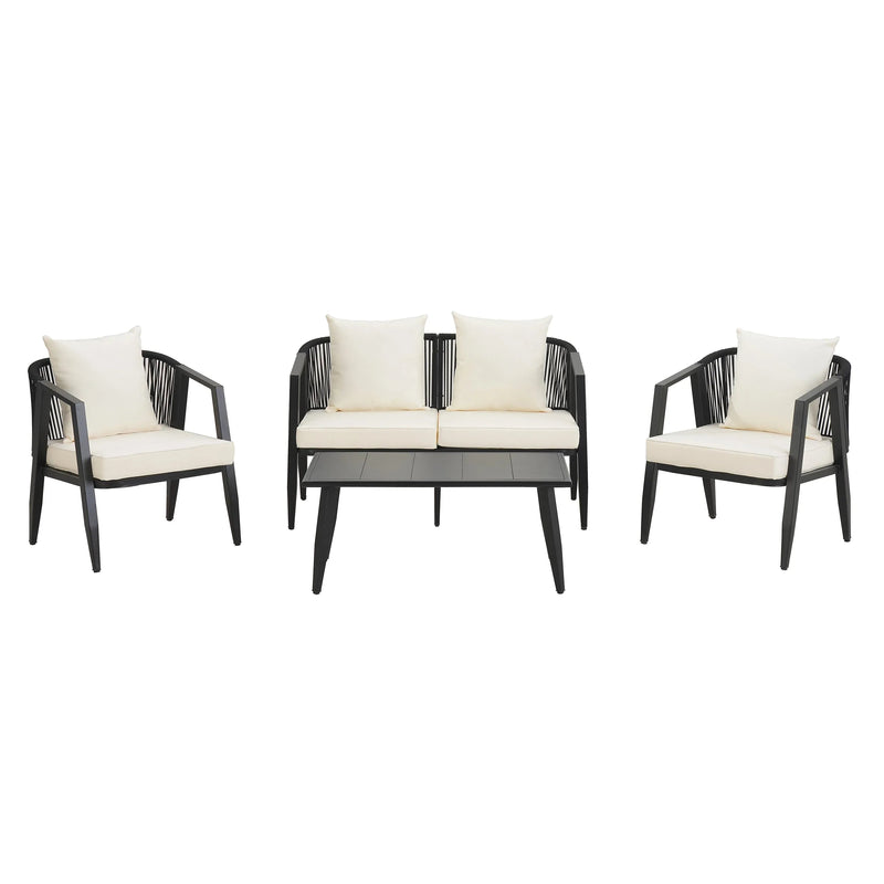 Durable and Comfortable Outdoor Seating Set,Suitable for Patios,