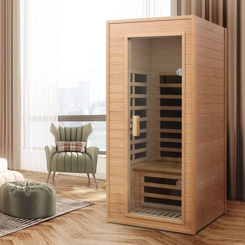 Hemlock Far Infrared Roof Embedded Indoor Sauna Room
