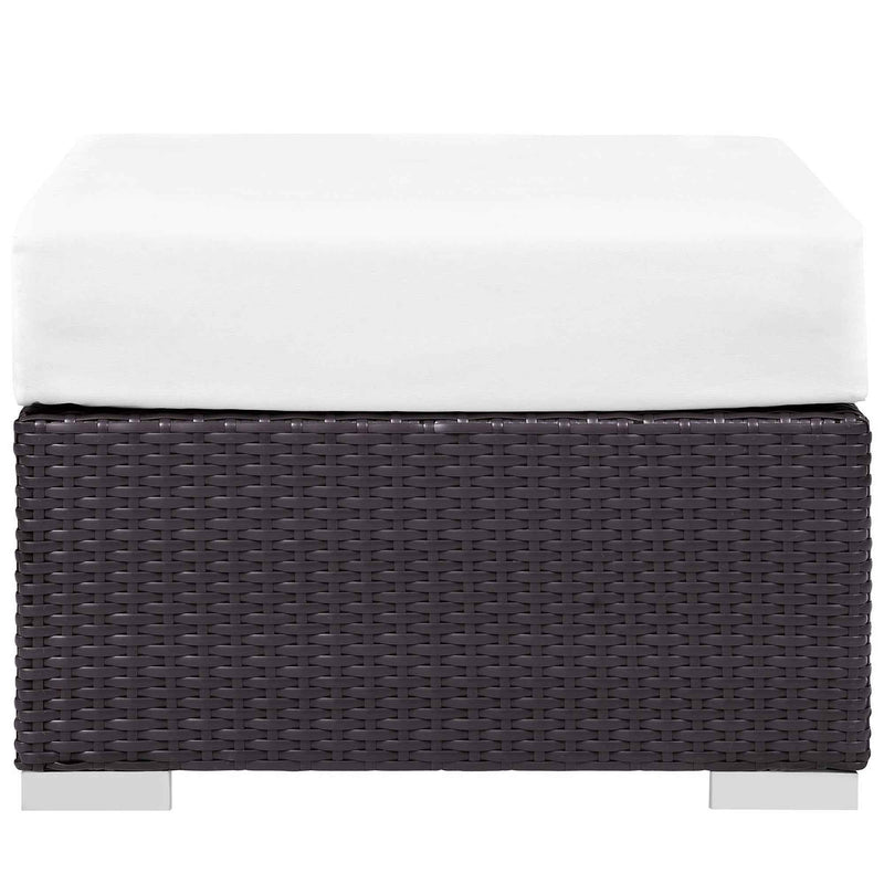 Patio Elegance Outdoor Sectional Set - 10-Piece Convene Lounge Set by Modway