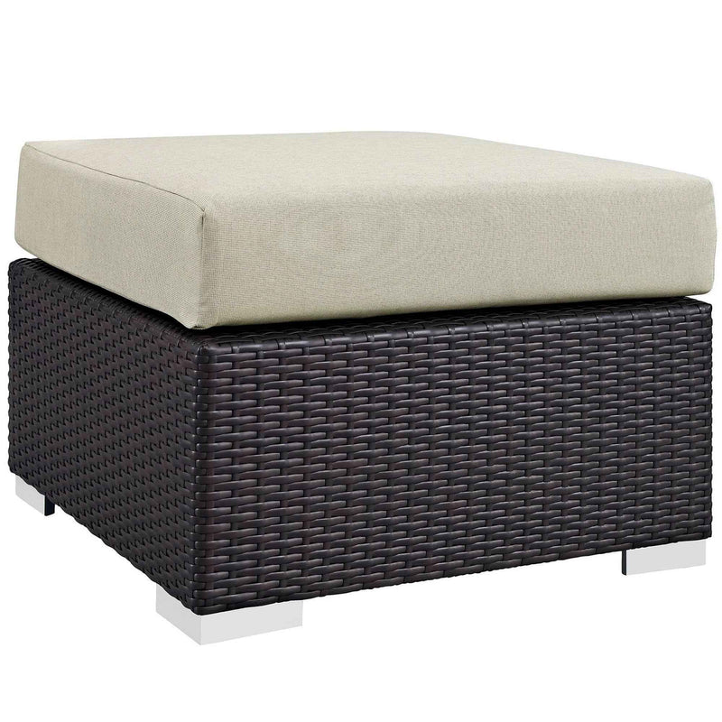Patio Elegance Outdoor Sectional Set - 10-Piece Convene Lounge Set by Modway