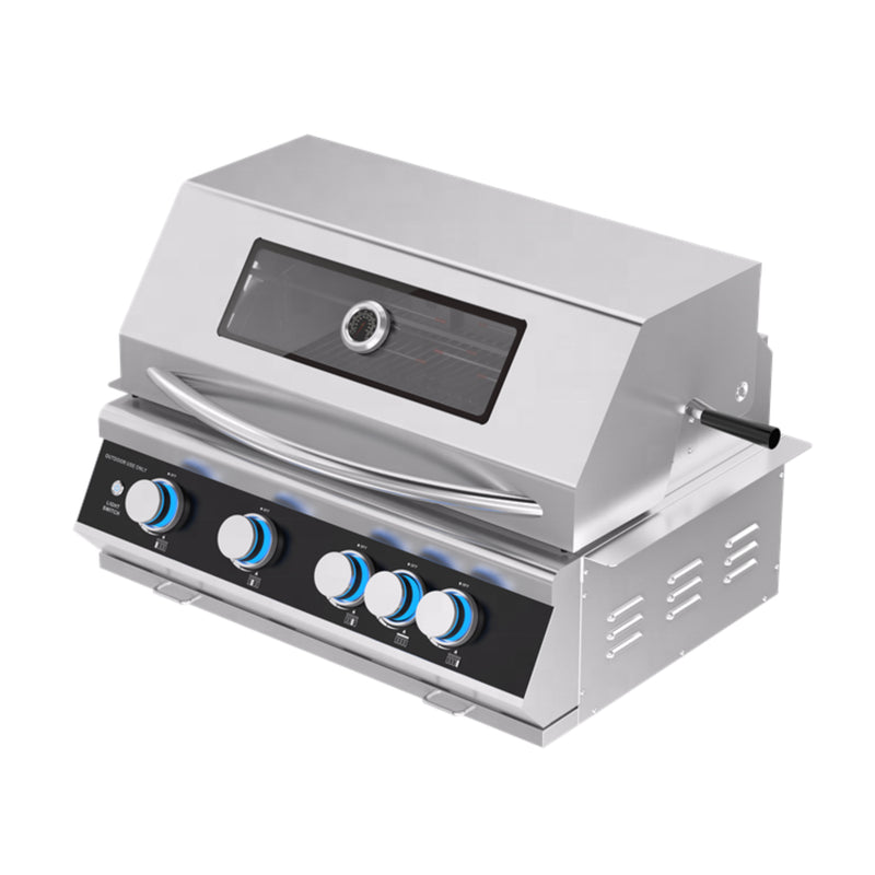 LuminFire Elite GlassView Grill