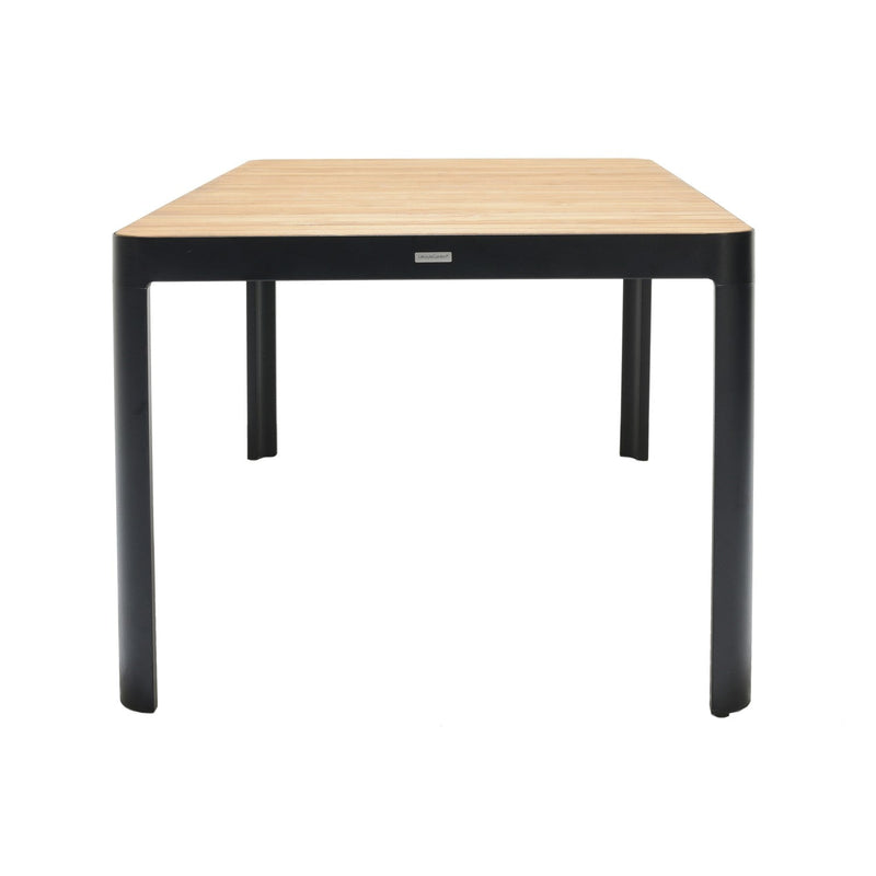 Portals Dark 4 Seater Carver Rectangular Dining set
