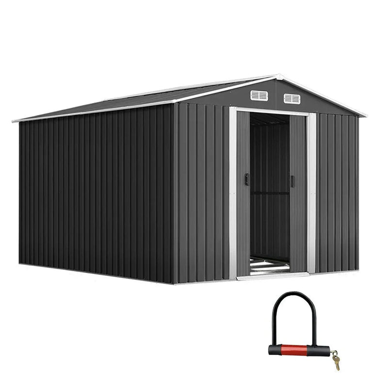 Giantz Garden Shed Outdoor Storage Sheds Tool Workshop 2.6X3.89X2.02M