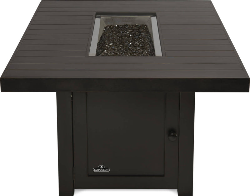 Patio Elegance Fire Table – St. Tropez Rectangle Patioflame Table