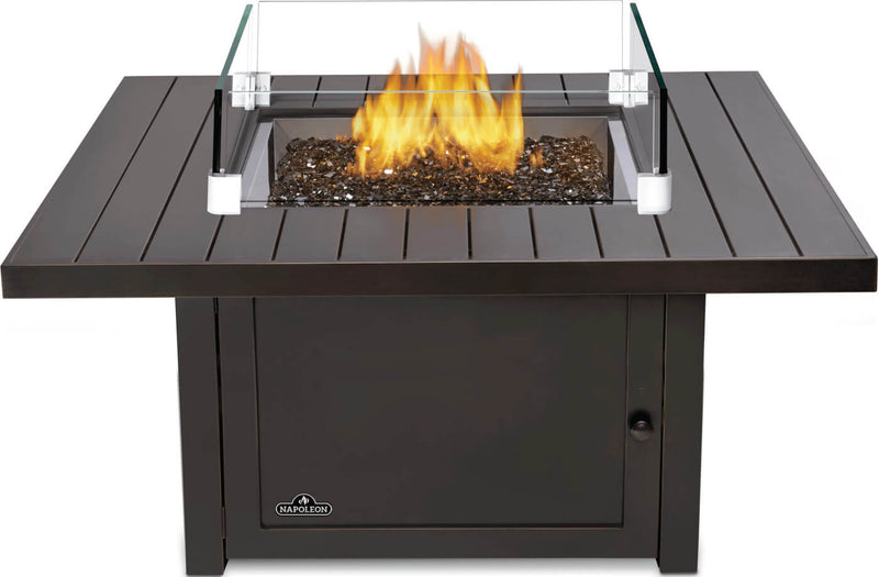 Patio Elegance St. Tropez Fire Table – Square Patioflame Table