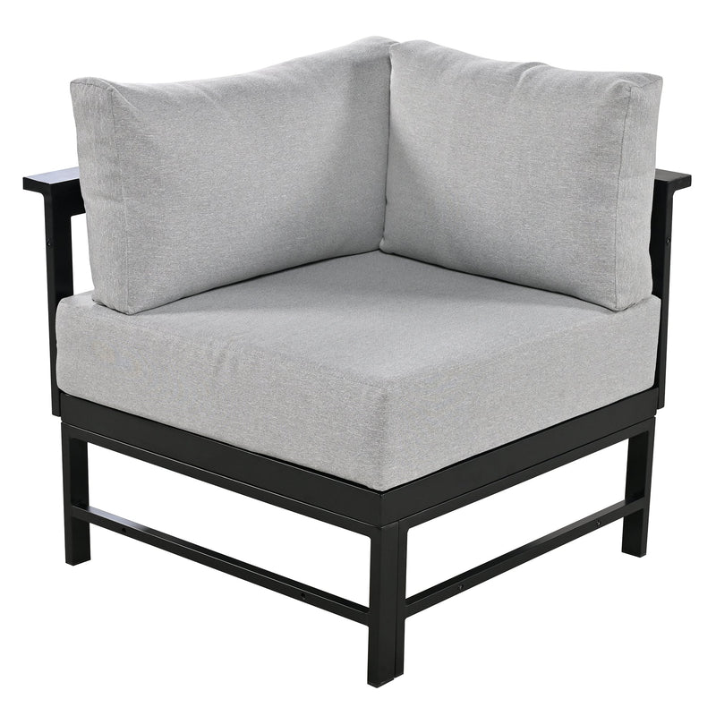 U_Style U-Shaped Outdoor Sectional Sofa Set