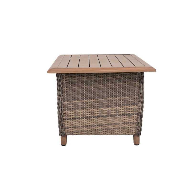Mitchell 4-Piece Wicker Sofa Set with Swivel Rocking Chairs