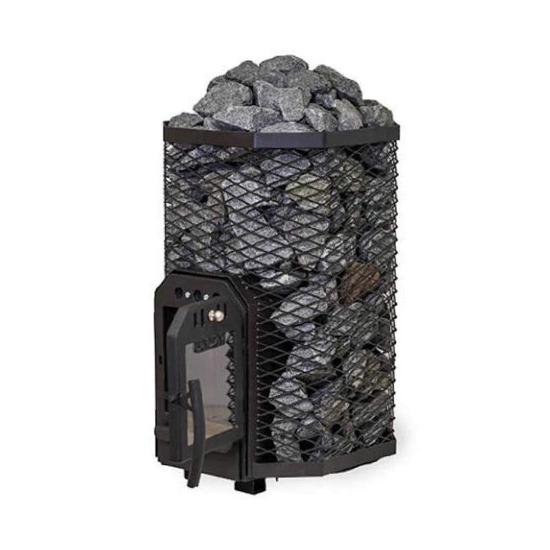Cozy Heat Wood-Burning Floor Mount Sauna Stove With Chimney Kit And Sauna Stones [COZY] (SAK57382)