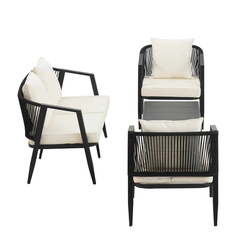 Durable and Comfortable Outdoor Seating Set,Suitable for Patios,