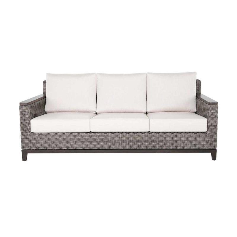 Beaufort 4-Piece Wicker Sofa Set with Swivel Rocking Chairs