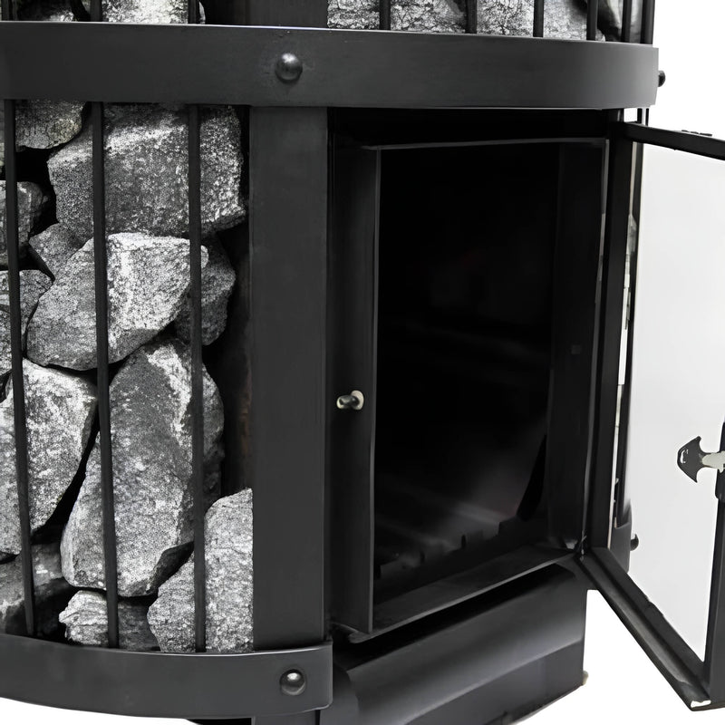 Harvia GreenFlame Legend 240 Wood Sauna Stove With Sauna Stones, 15.9KW [WK200LD] (SAK84935)